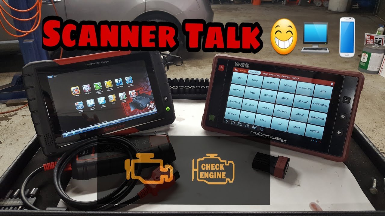 Snap on Verus Edge and Matco Maximus 2.0 Scanner review