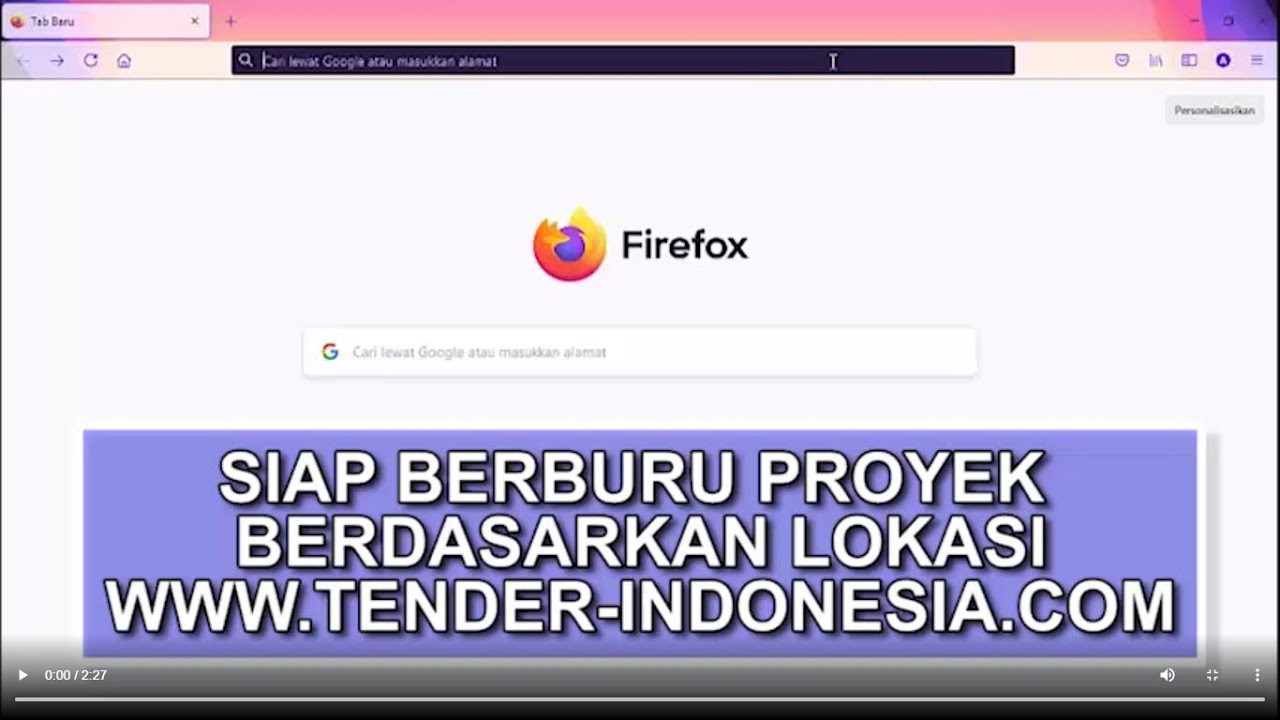 KIAT CARI PROYEK PUPR, PLN, PERTAMINA BERDASARKAN LOKASI (TENDER INDONESIA)
