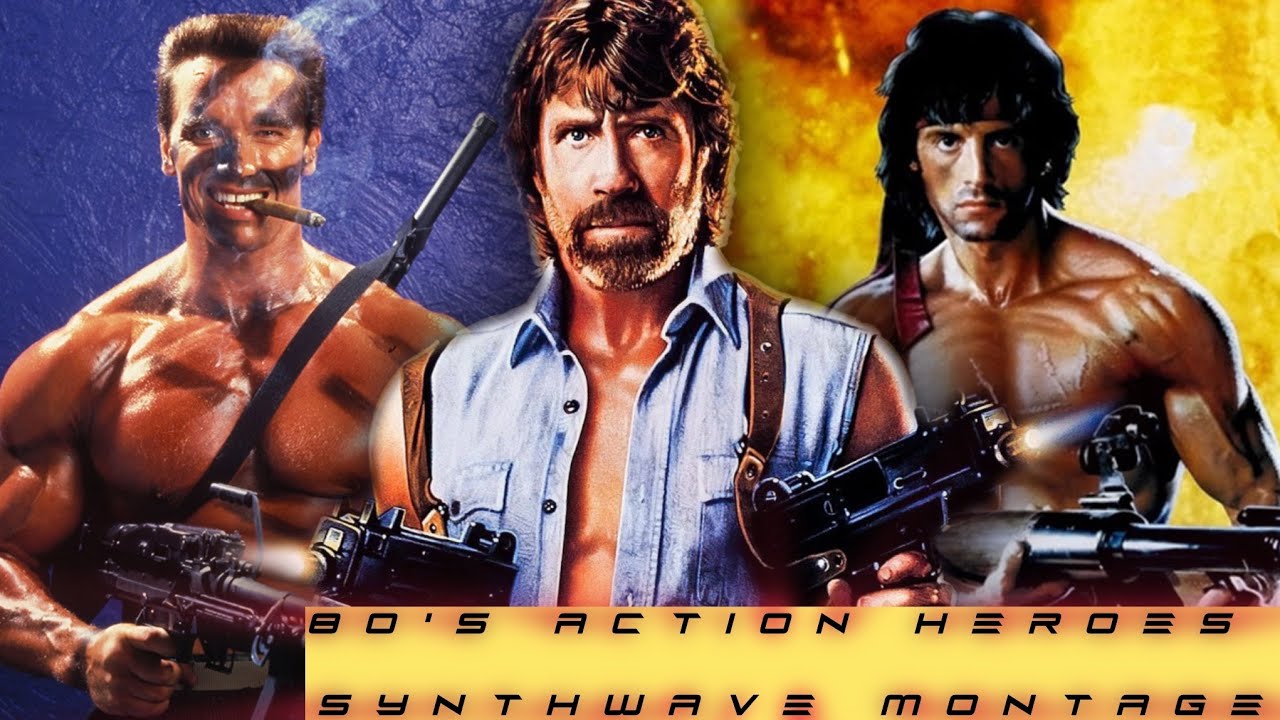 80s Action Heroes / Synthwave Montage &ndash; &ldquo;Black Eyes&rdquo; by Arkavoid