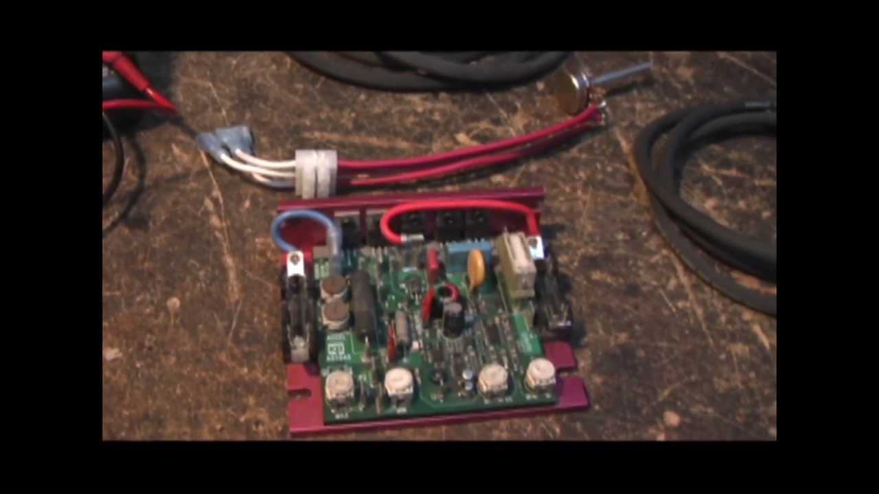 Conexion de KBMM-125 a motor de corriente directa iman permanente 90VCD