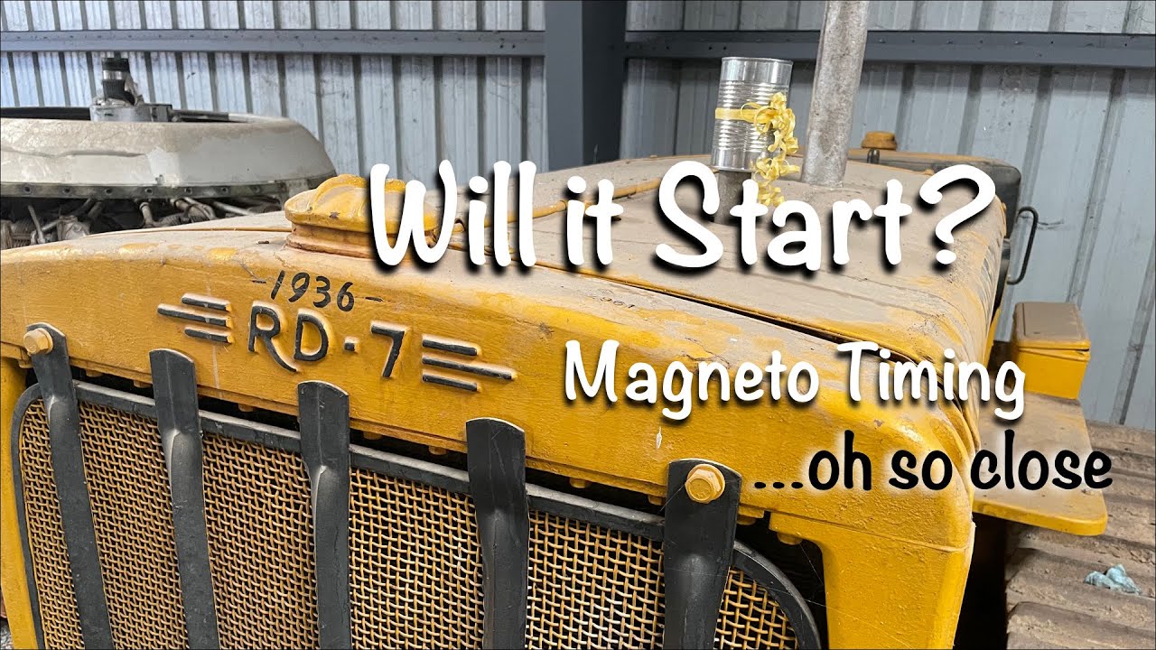 RD-7 magneto timing and startup