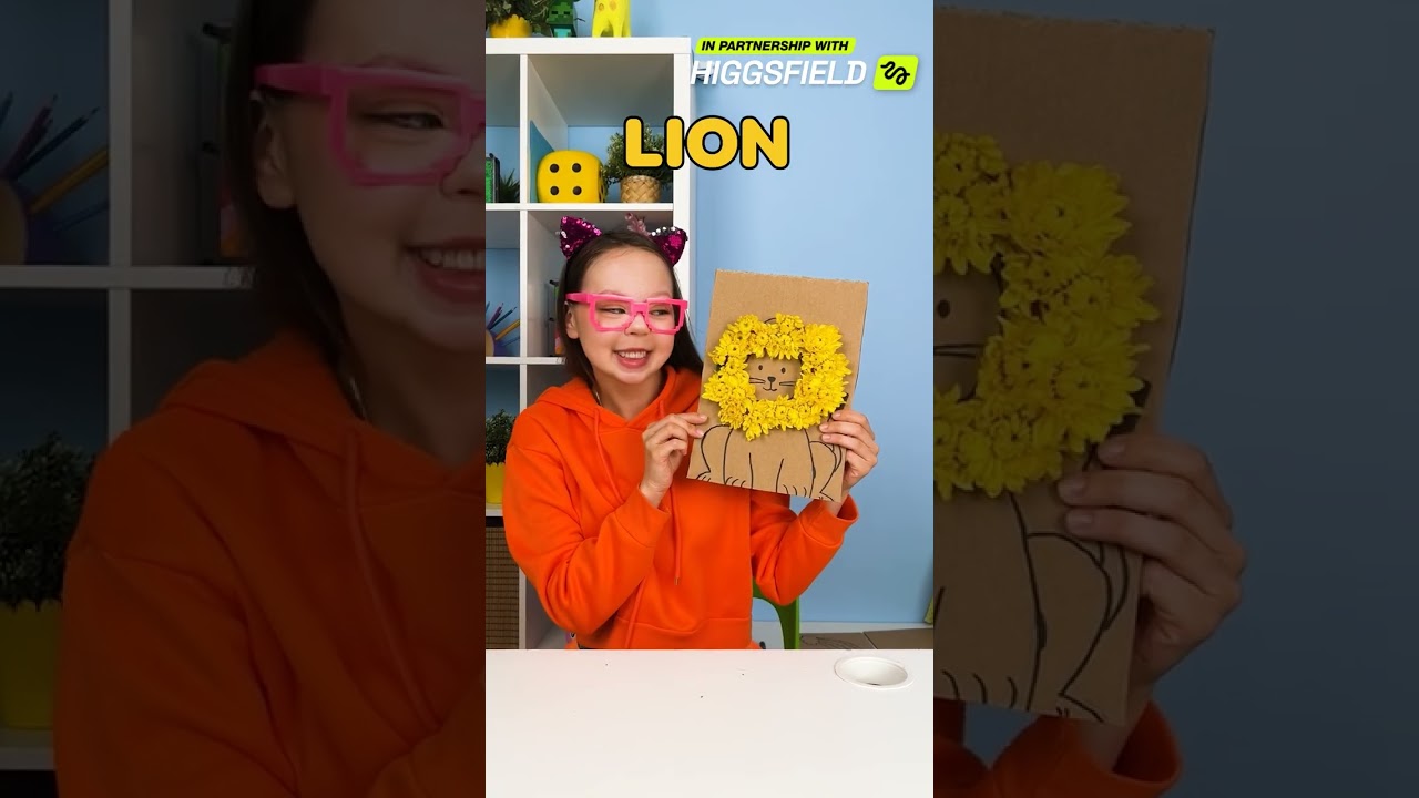 🌸🦁 Лайфхаки: создаем поделки из картона с цветами! 📦🌈