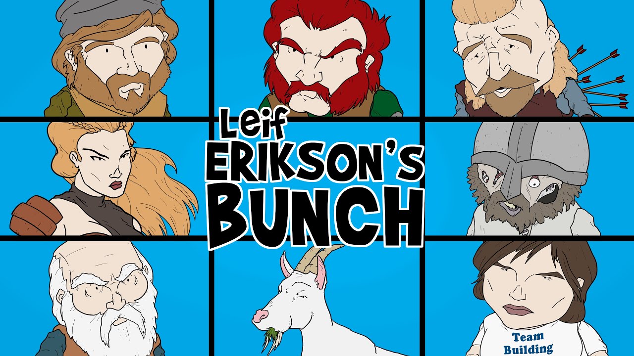 Leif Erikson & His Crazy Viking Family (ft. @Jack Rackam & @Mr. Terry History) | Animated History