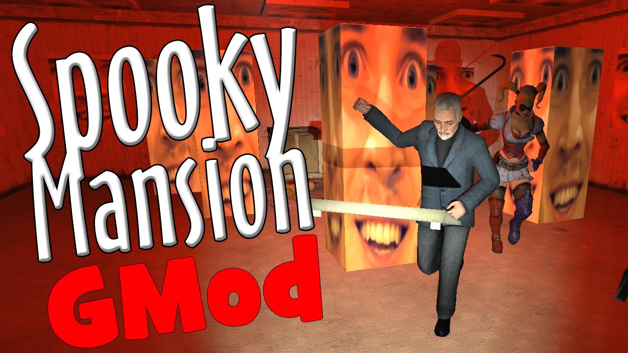 GMod! Spooky Mansion! (Куплинов, Колян и Алекс)