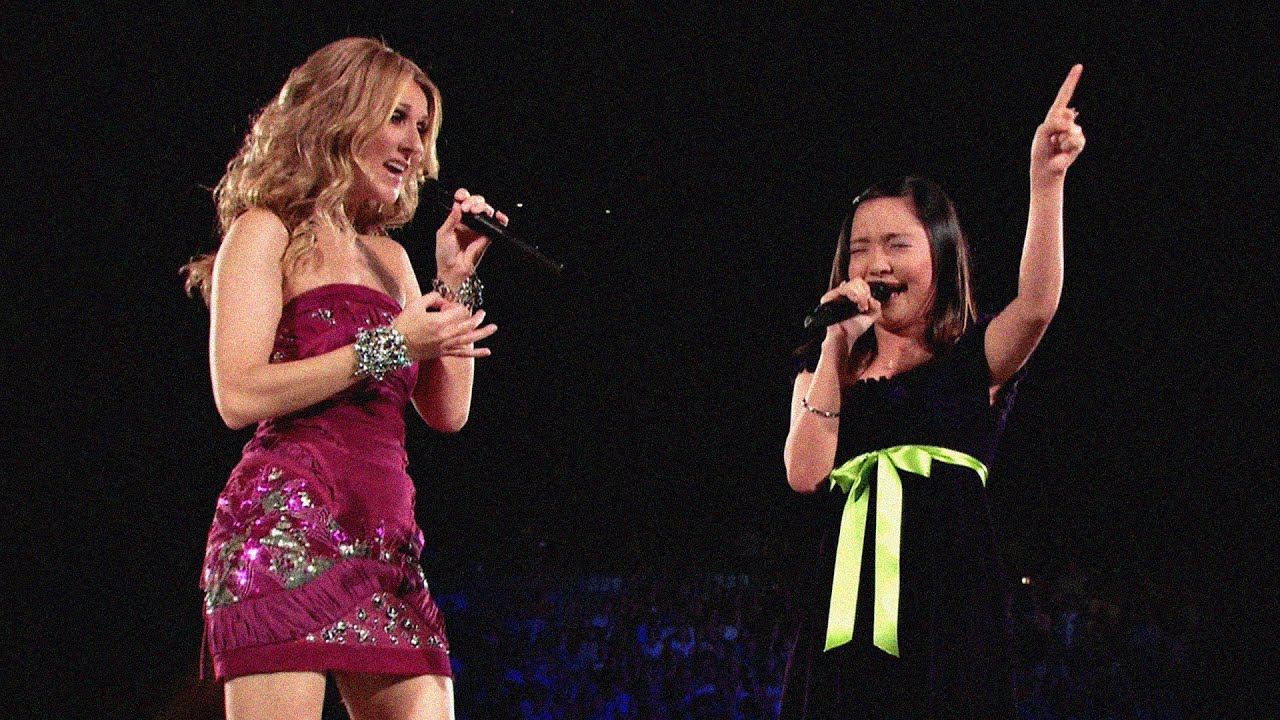 Céline Dion Performs Duet With Charice (Now Known As Jake Zyrus) During New York City Concert (2008)