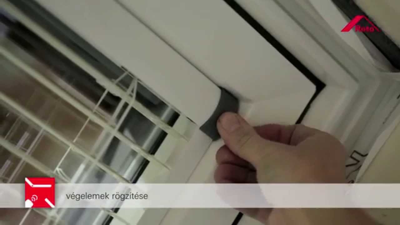 HU - Roto belső kiegészítők beépítése RotoComfort i8 hoz