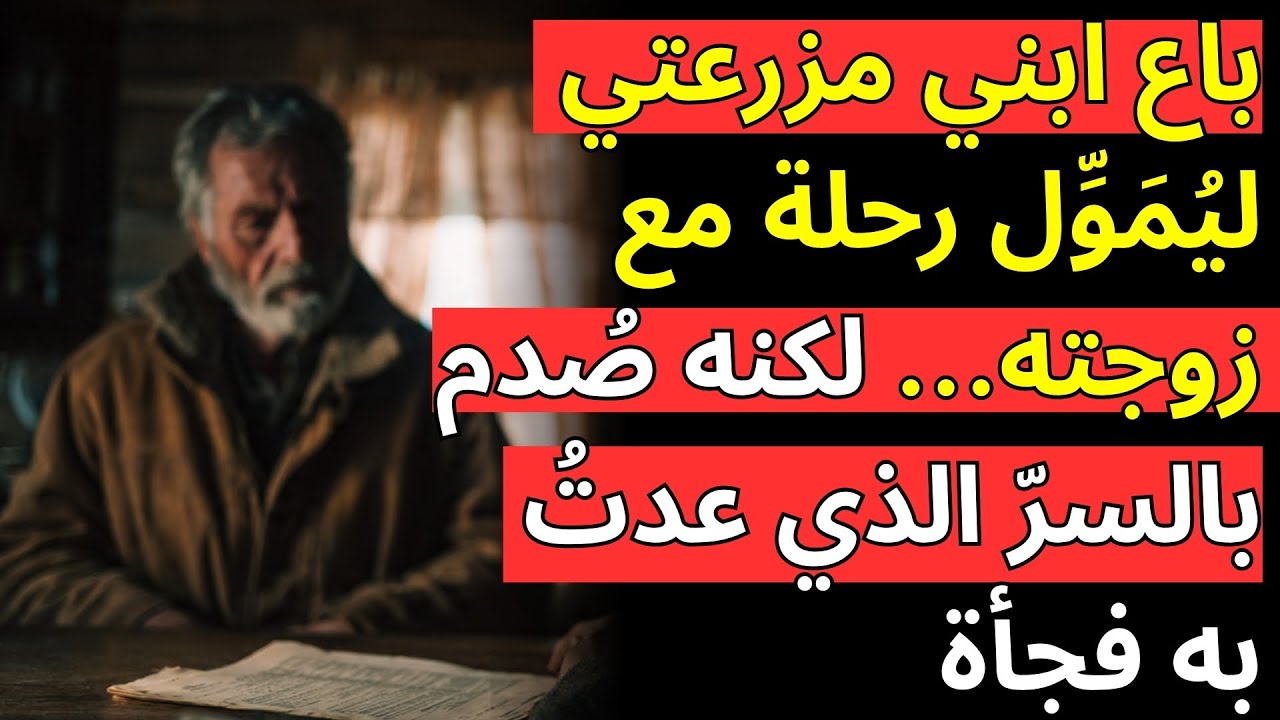 باع ابني مزرعتي ليُمَوِّل رحلة مع زوجته… لكنه صُدم بالسرّ الذي عدتُ به فجأة