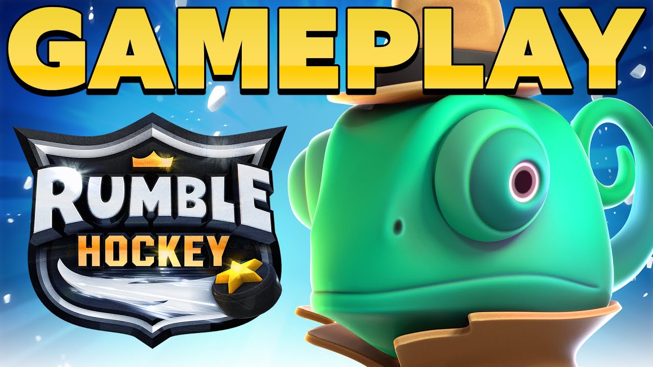 NEW LEGENDARY RUMBLER in RUMBLE HOCKEY! SPY CHAMELEON - GAMEPLAY