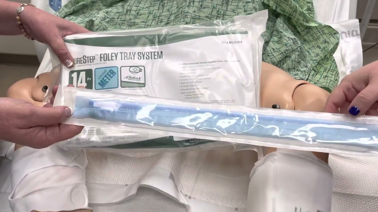 Indwelling Foley Catheter Insertion Part 1