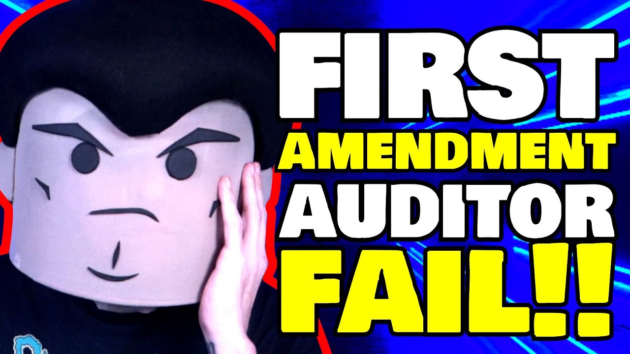 Auditor Harasses Good Cop For Content - First Amendment Audit Fail 1AA