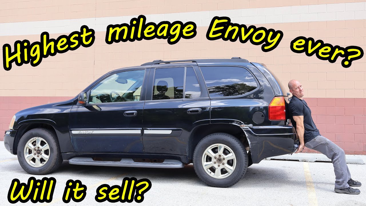 Flipping a very high mileage, very cheap, very rusty GMC Envoy for a profit.