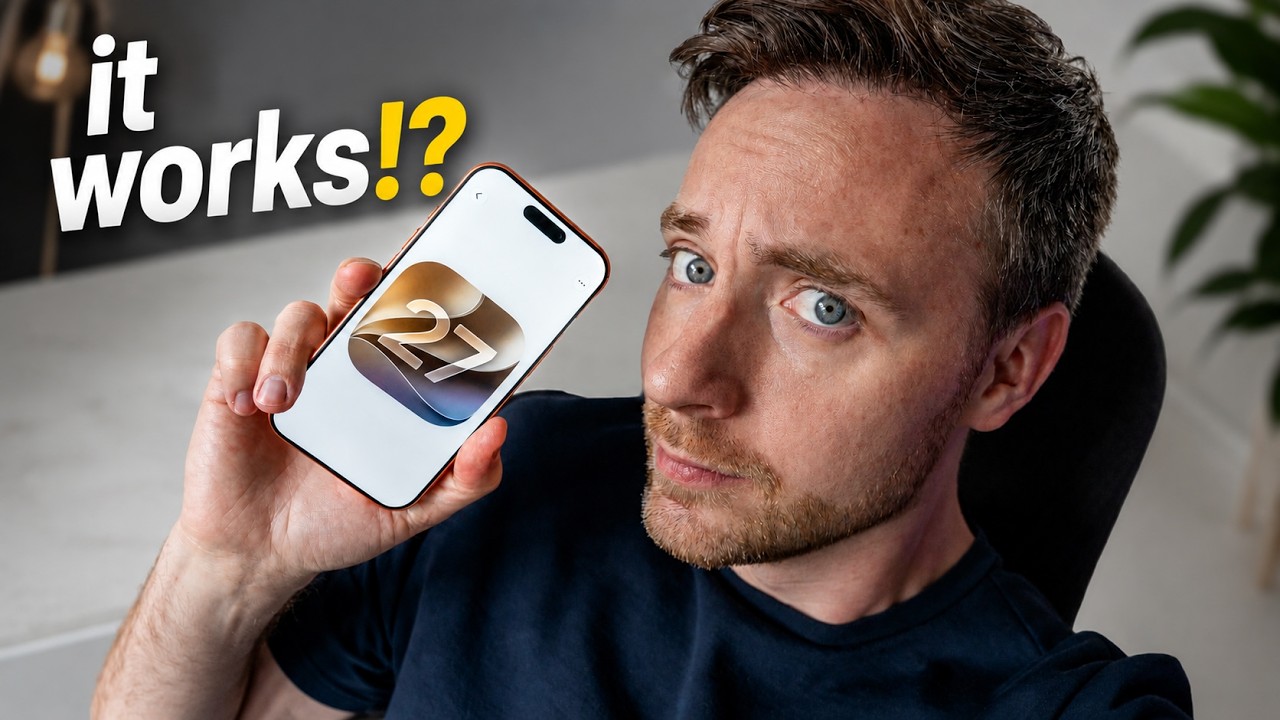 1 Week With Apple's New Software... How Did I Miss This!? [iOS 27, Siri AI & Hidden Updates]
