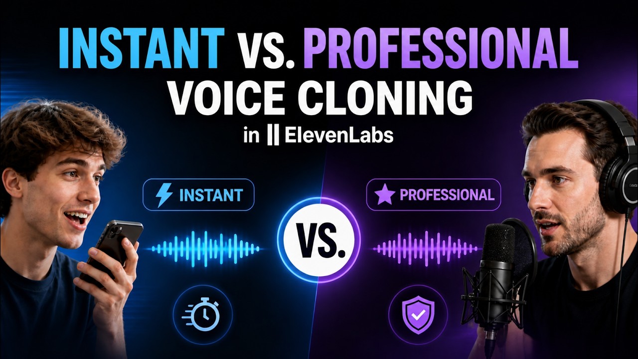 ElevenLabs Instant vs Professional Voice Cloning: Which Is Better?