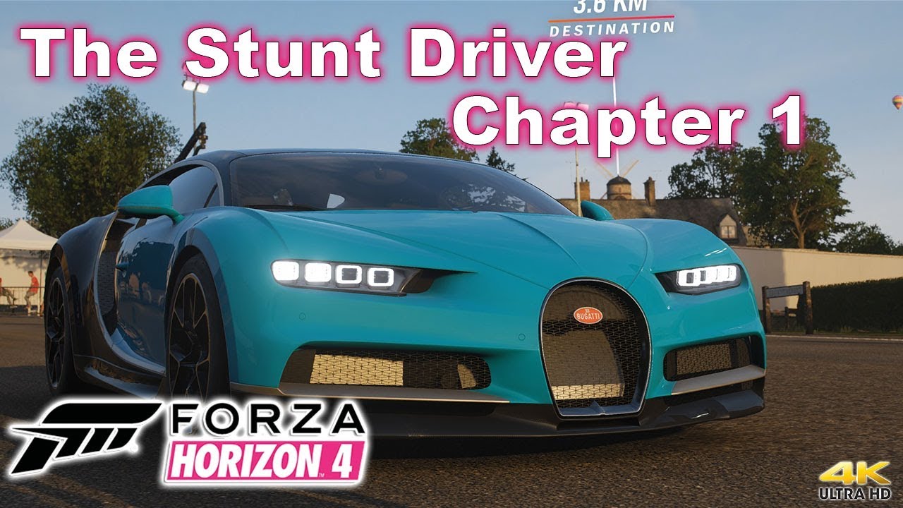 Forza Horizon 4 : The Stunt Driver - Chapter 1 In 4K Ultra HD