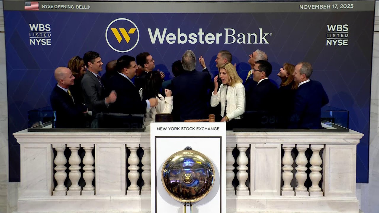 Webster Bank (NYSE: WBS) Rings The Opening Bell&reg;