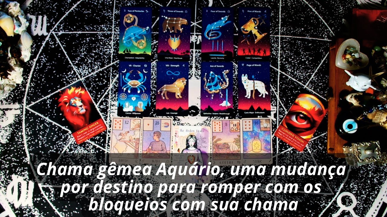 Chama gêmea Aquário, uma mudança por destino para romper com os bloqueios com sua chama