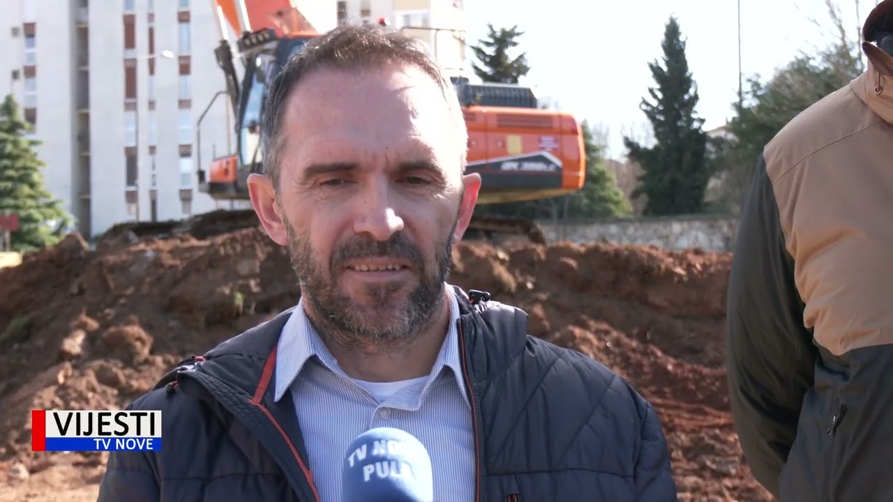 Vijesti TVN - Počela gradnja punionice za električne autobuse u Pulaprometovoj garaži u Šijani,