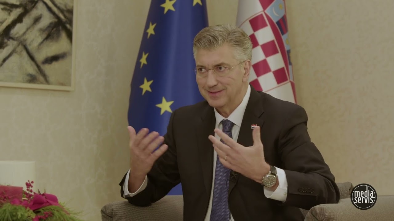Intervju tjedna | Intervju - premijer Andrej Plenković | Media Servis 2025.