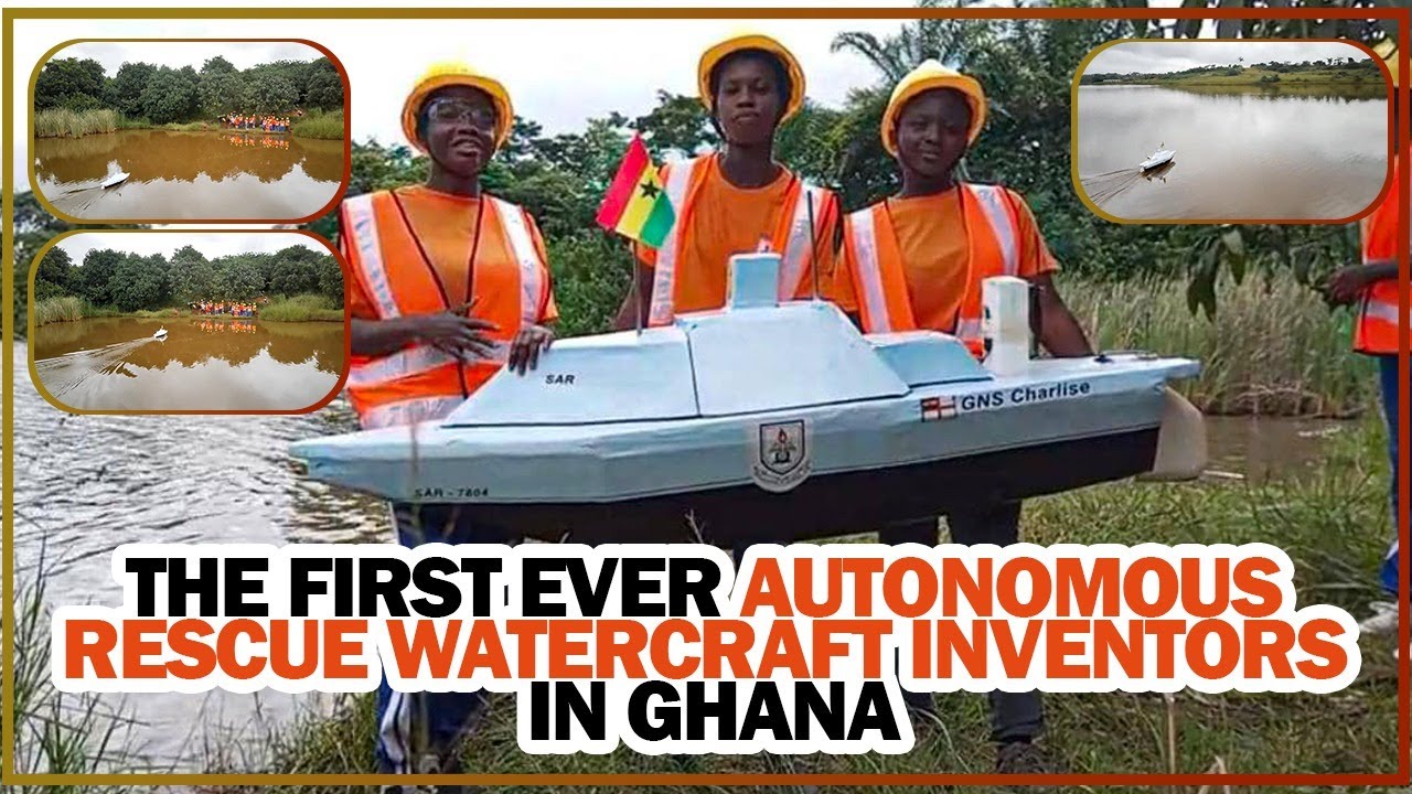 School Girls in Ghana Invent 1st Autonomous Search and Rescue Watercraft | Afia Kobi Girls
