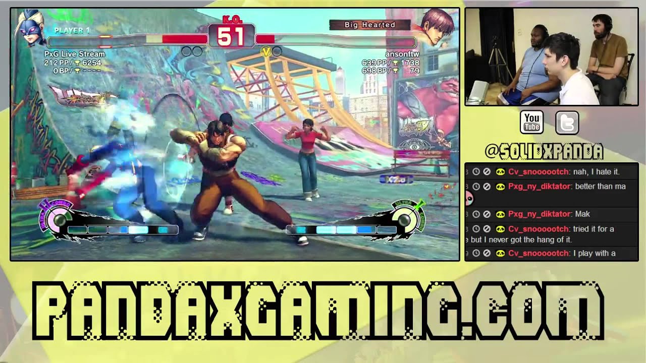 USF4 - PxG Live Stream vs ansonftw - (Rank Matches)