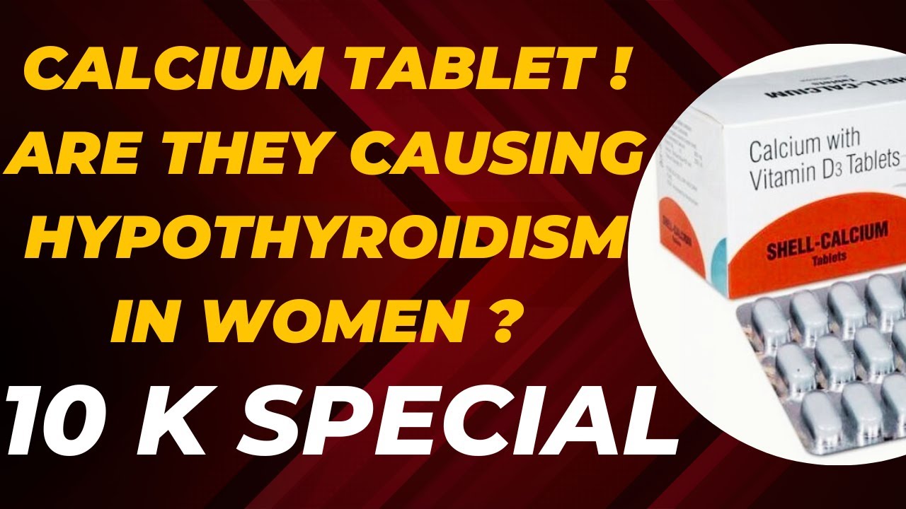 I CRACKED THE CAUSE OF HYPOTHYROIDISM IN WOMEN || CALCIUM TABLET ARE THEY CAUSEING THYROID IN WOMEN!