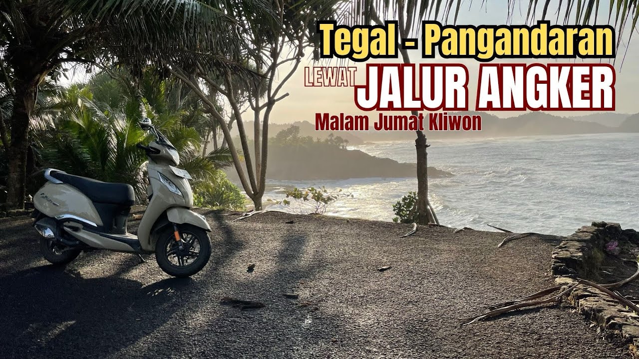 Lewat Jalur Angker Tengah Malam! Touring TVS Callisto 125 Tegal - Pangandaran