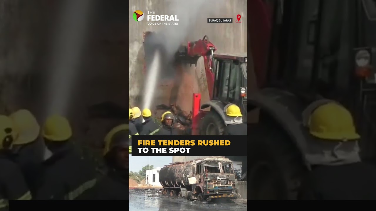 Fire breaks out at chemical factory in Surat