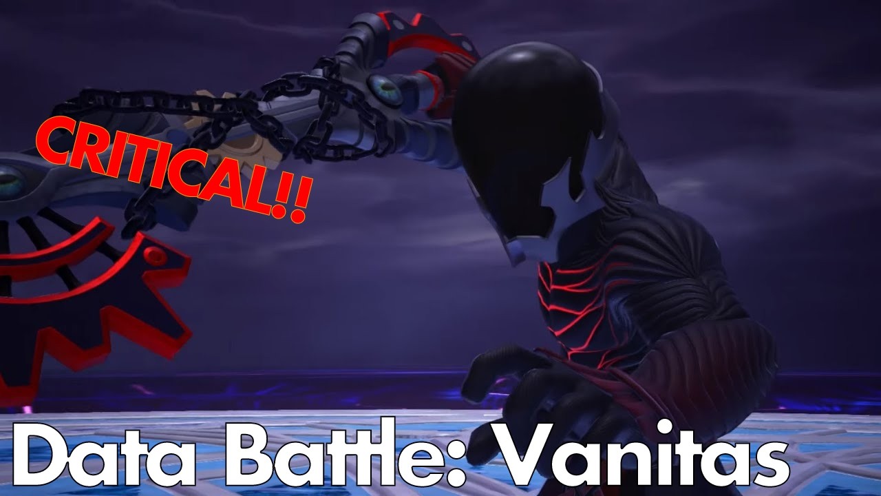 Kingdom Hearts 3 Data Battles (Critical Mode) -- Vanitas
