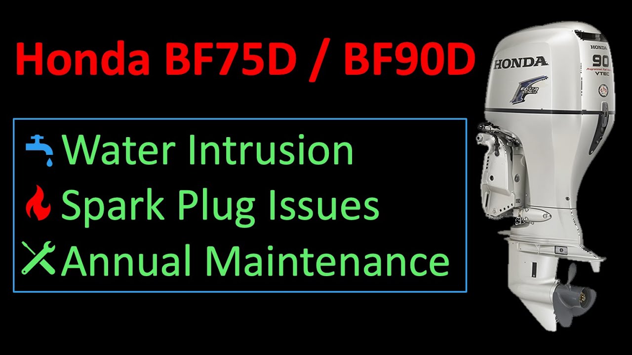 Honda BF75D/BF90D Annual Maintenance