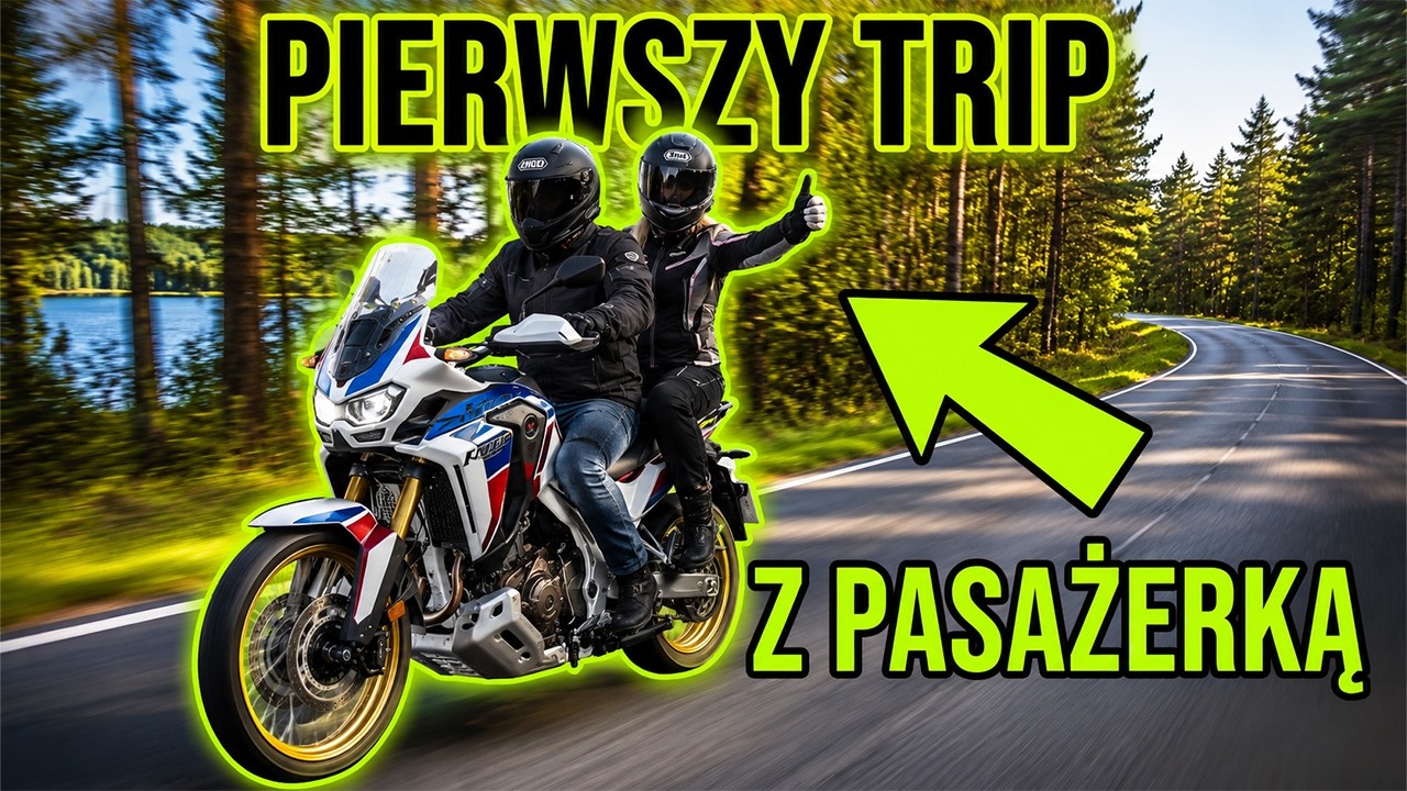 TO BYŁ JEJ PIERWSZY TRIP | HONDA AFRICA TWIN 1100 | YAMAHA MT-07