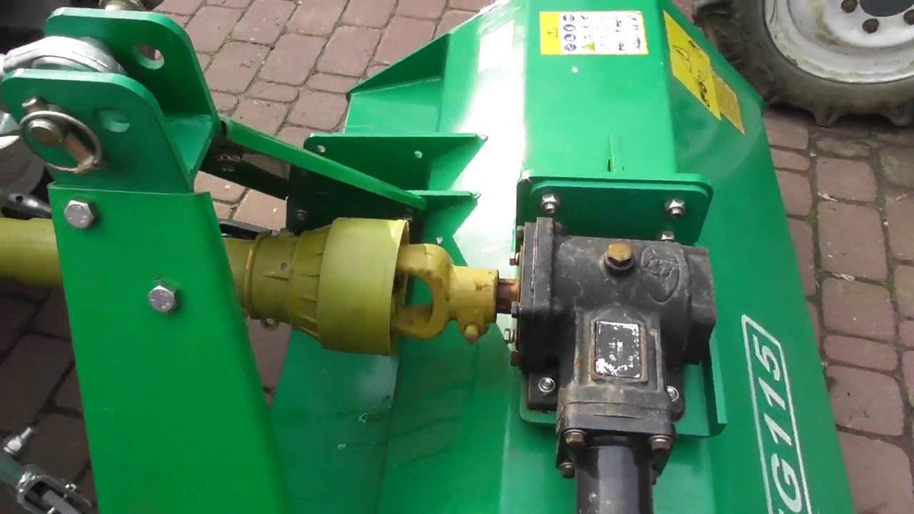 Prawidłowo podłączana kosiarka bijakowa do Traktorka Kubota B1-15