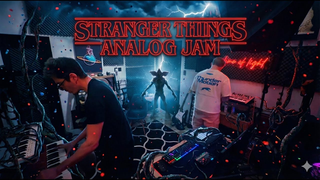 STRANGER THINGS Analog jam session #11 | SOUND SHOWER