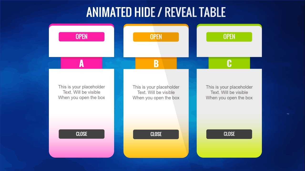 Animated PowerPoint Infographic Slide Design tutorial | Free slide