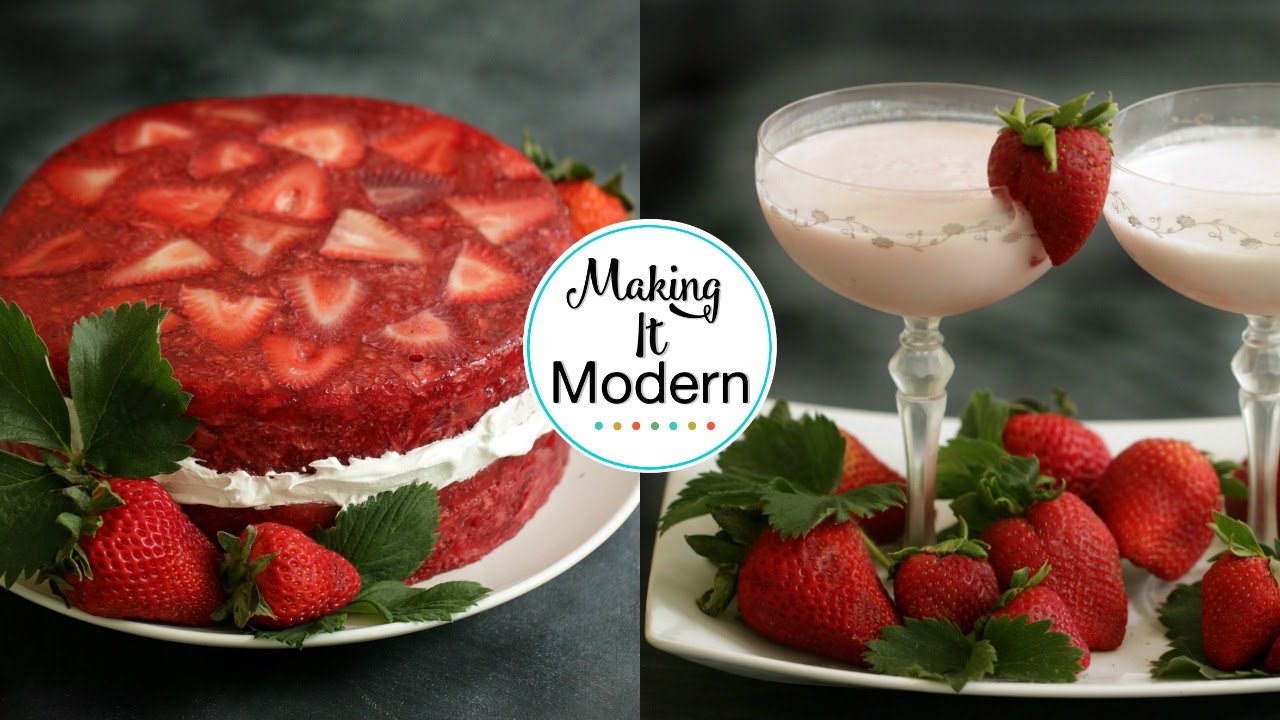 Strawberry Cake & Cocktail | Kin's Mother's Day Inspiration Collaboration