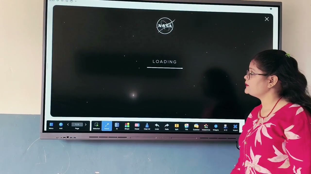 How to use AI White Broad in the interactive flat panel full video 
