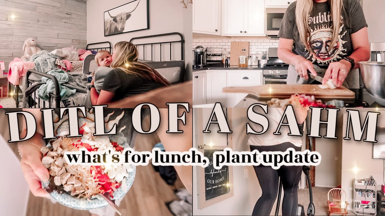 DAY IN THE LIFE OF A SAHM | What's For Lunch, Plant Updates | Morgan Bylund
