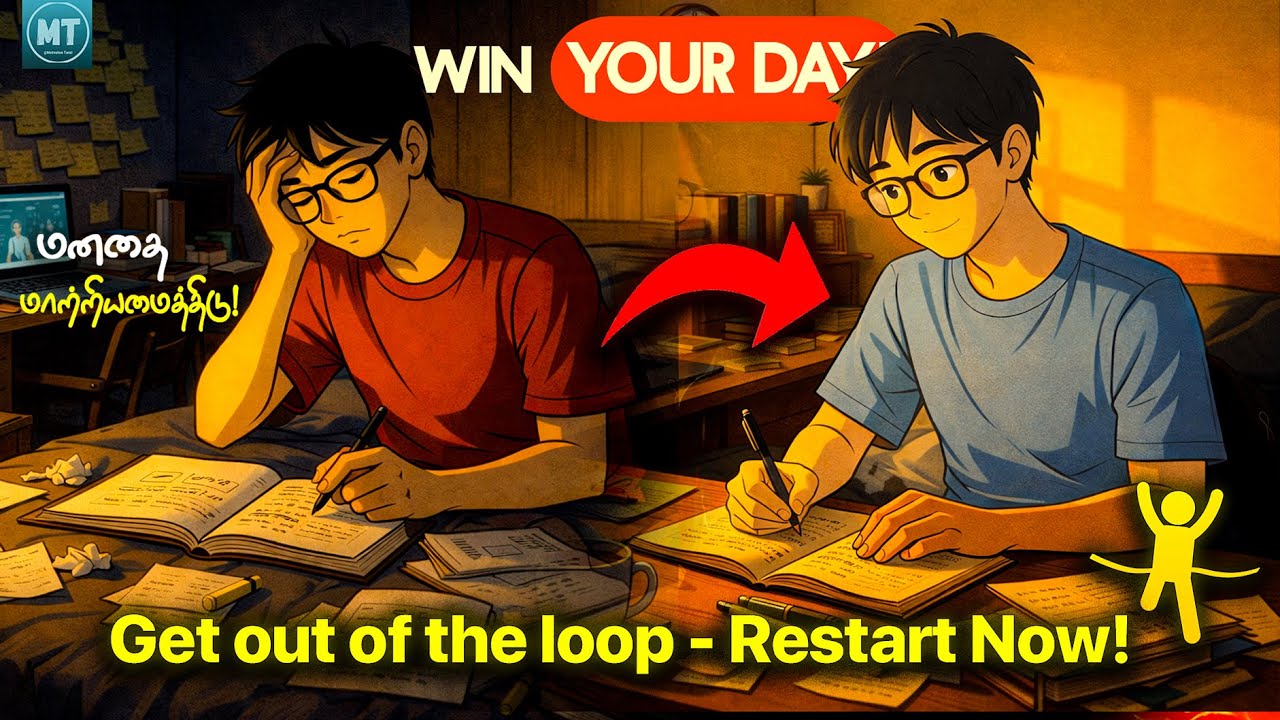 😴 If You Are Tired While Studying &mdash; Listen to This | Powerful Study Motivation in Tamil