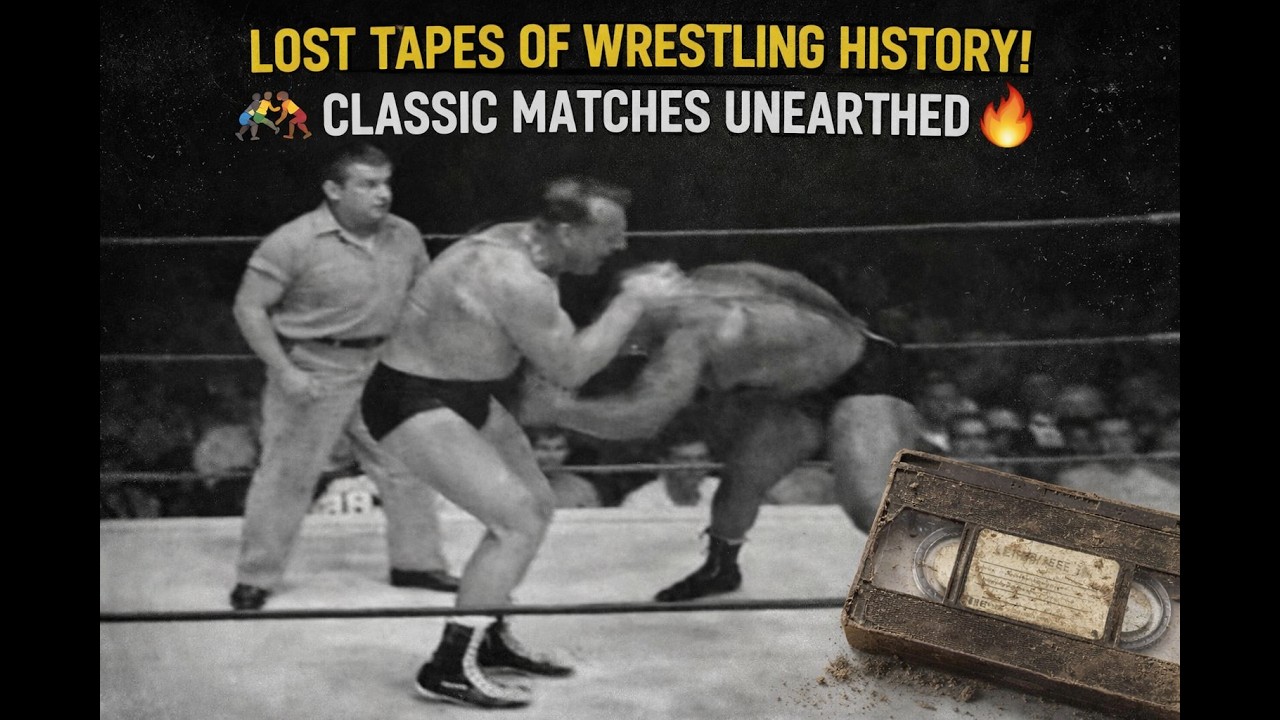 Lost Tapes of Wrestling History! Classic Matches Unearthed 🤼‍♂️🔥