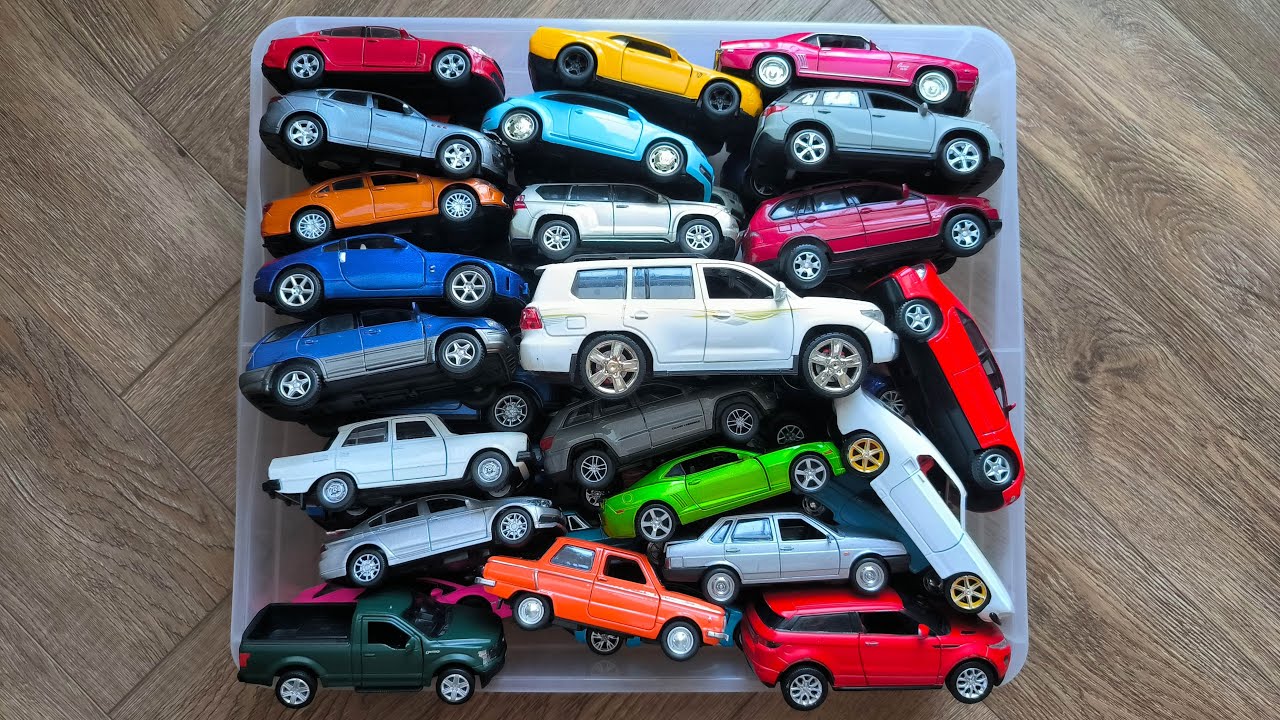 They Hardly Fit in || Lots of Scale Cars in the Box