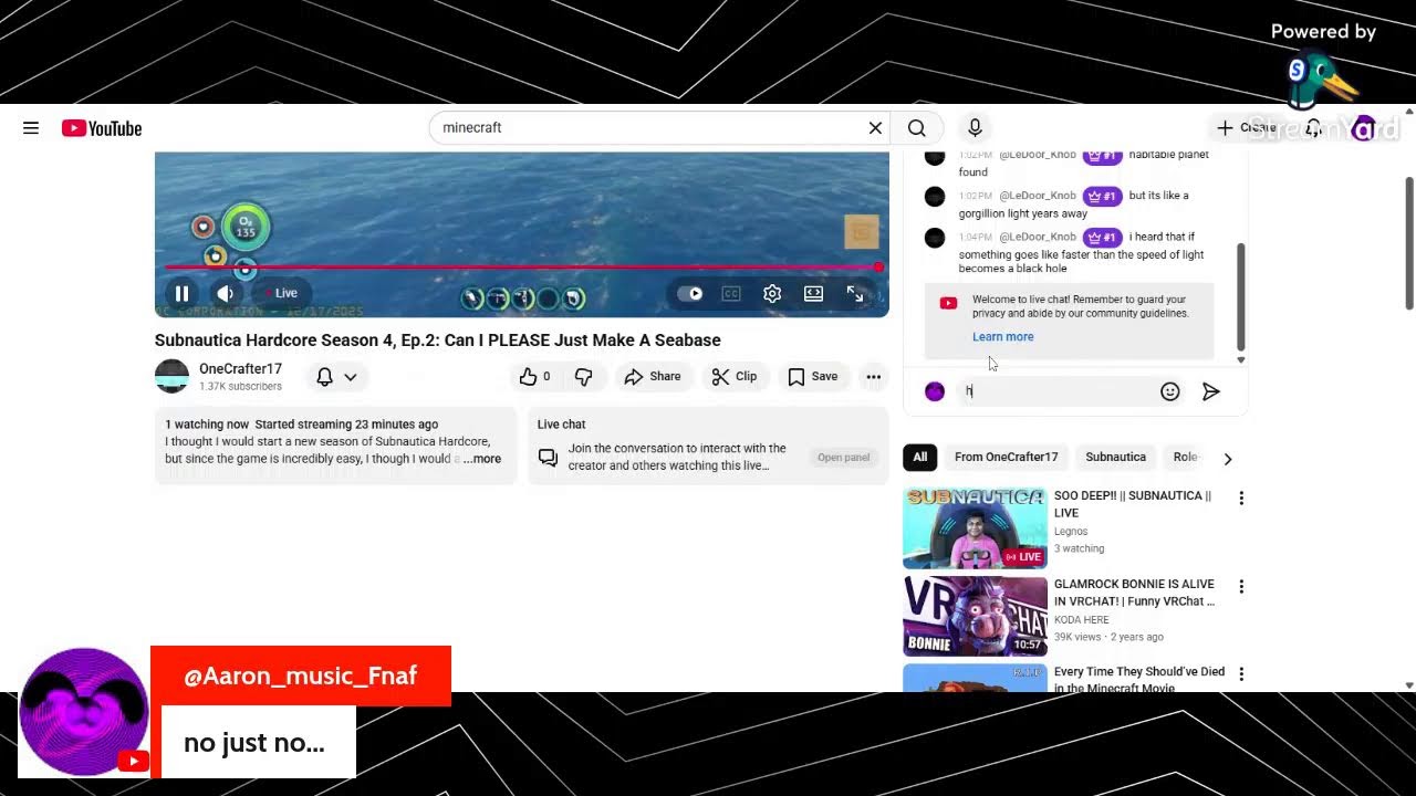 trolling streamers  and trying to make a streamer take over