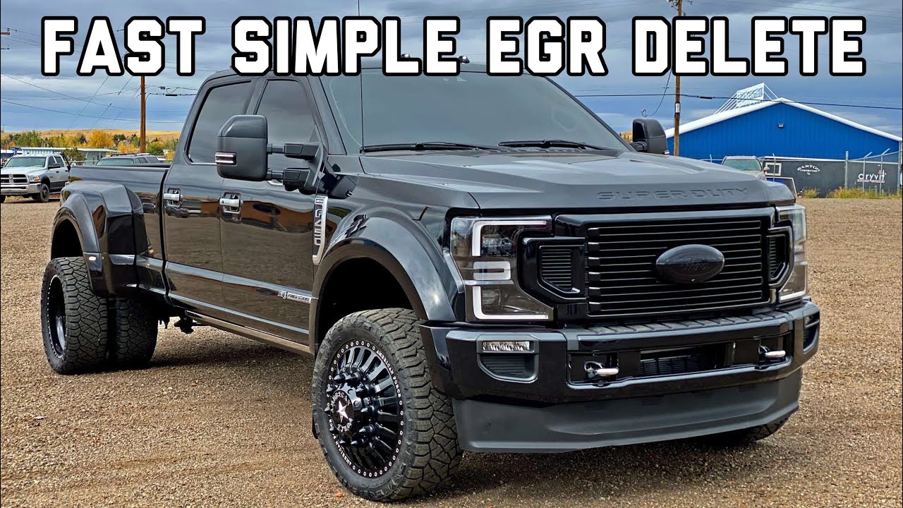 Как удалить EGR на 6.7 POWERSTROKE 2017-2019