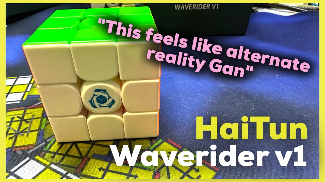 HaiTun Waverider v1 меня удивил 🐬 | SpeedCubeShop: распаковка, первые впечатления и обзор