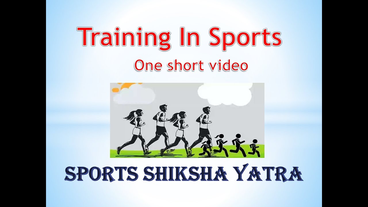 Training in sports | class 12th | one-shot video | Important topic for board| As per latest syllabus