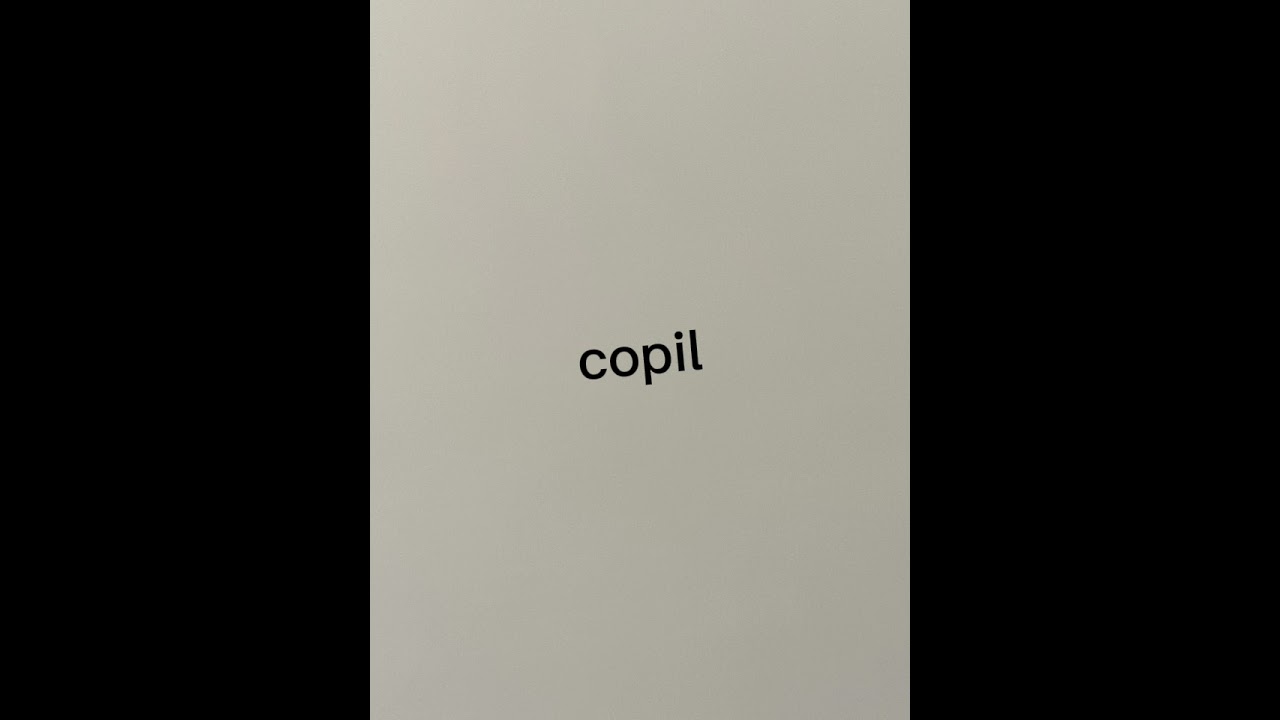 copil vs. adolescent
