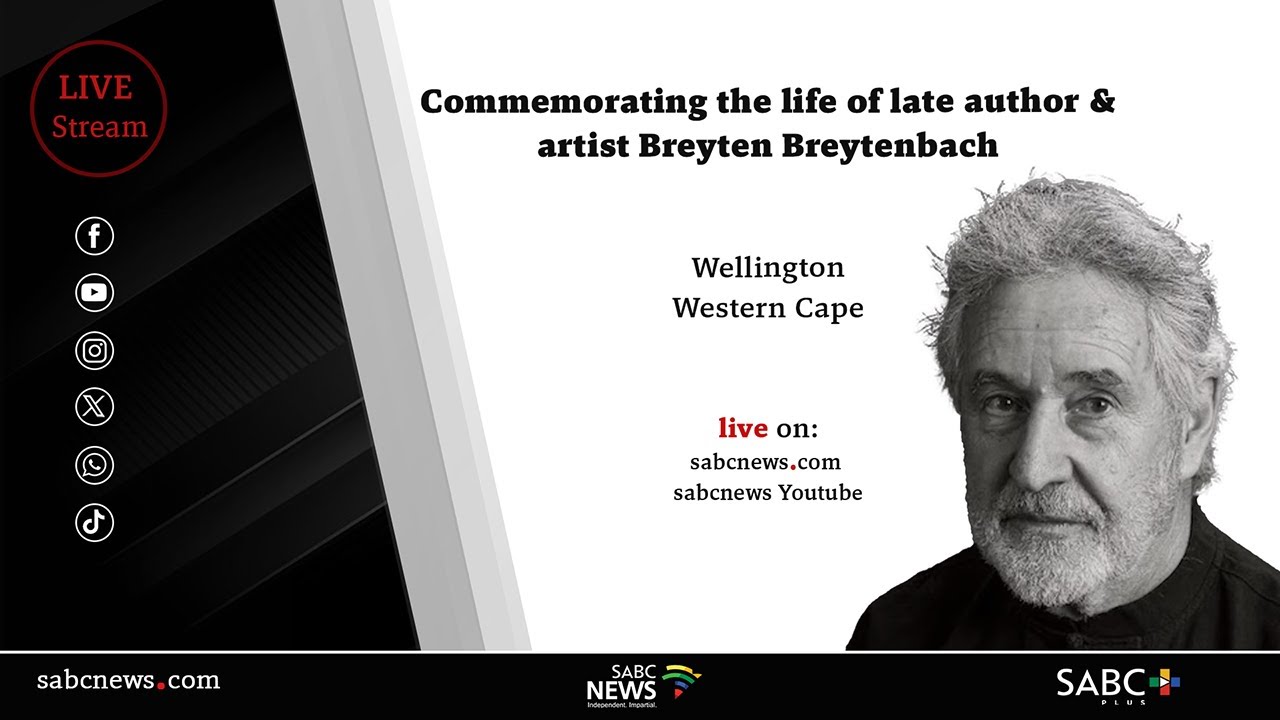 Commemorating the life of late poet, author & anti-apartheid activist Breyten Breytenbach