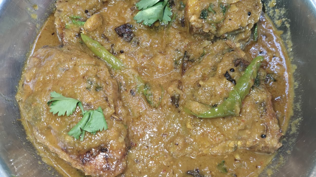 রুই মাছের কোর্মা। #lunch#delicious#testy#recipe.
