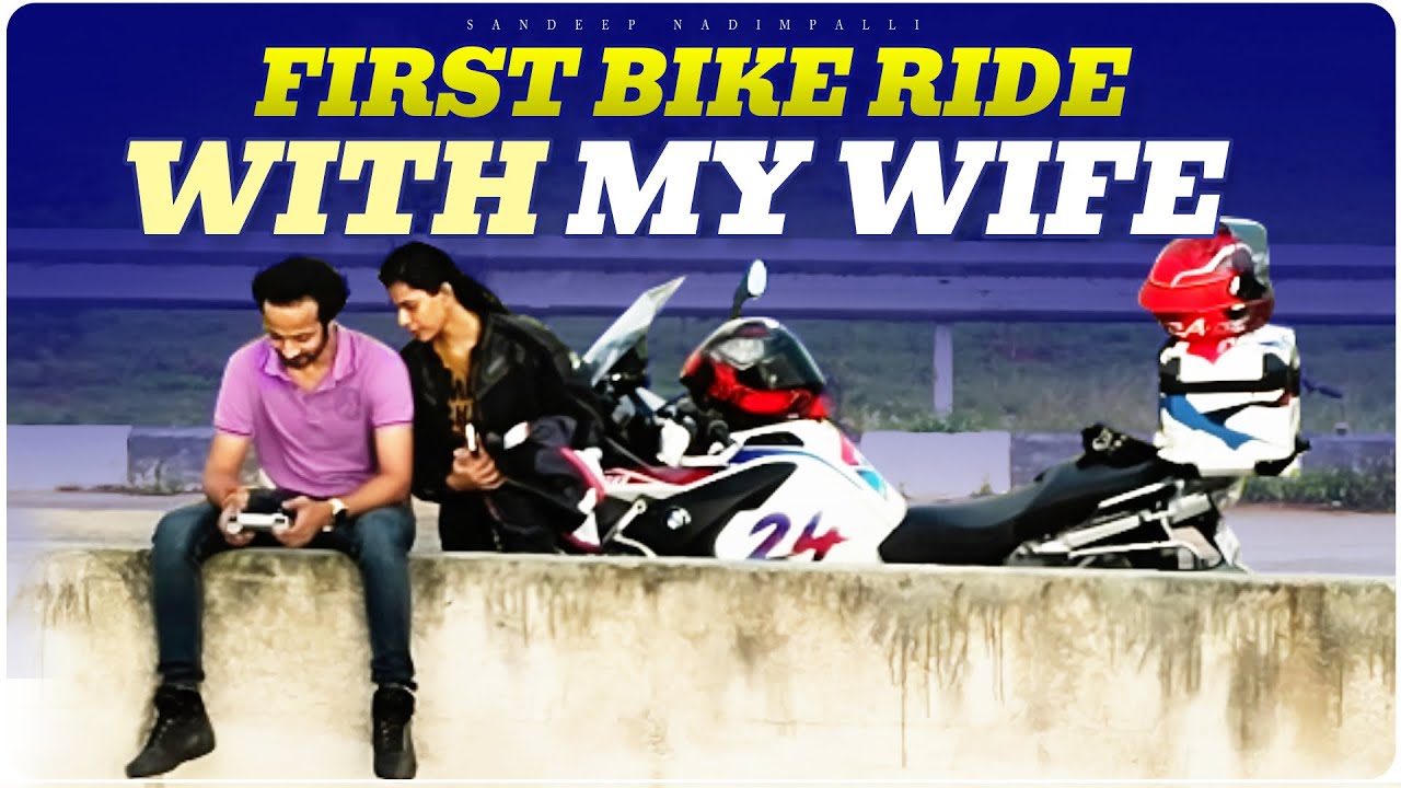 First Bike Ride with My Wife | Bmw GSA| Sandeep Nadimpalli | Telugu |