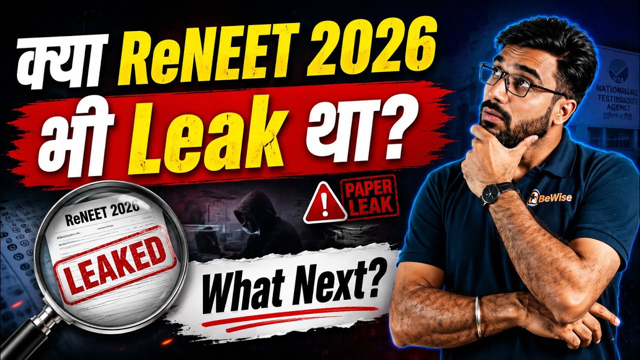 क्या ReNEET 2026 भी Leak हुआ था? What Next? NTA अब ReNEET 2.O ले कर आएगा क्या?