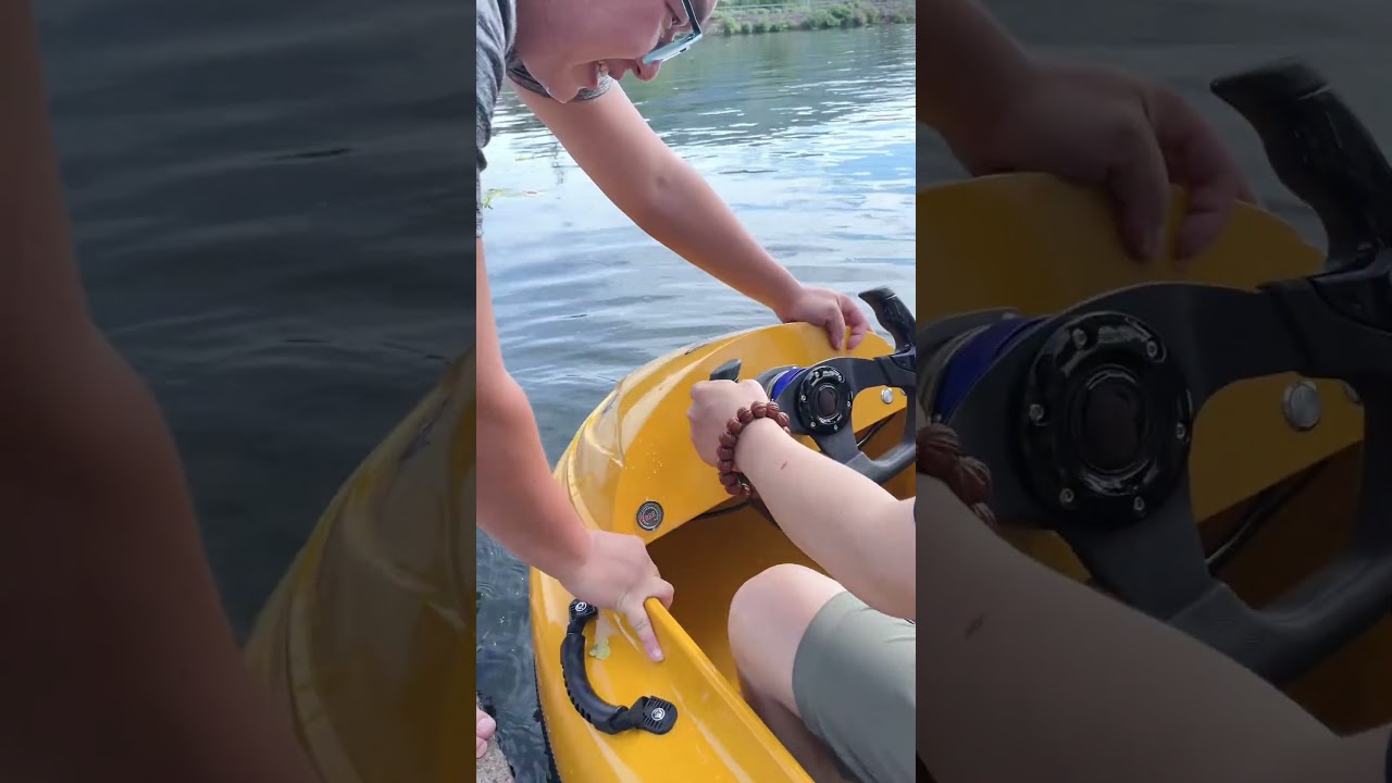 electric kart boat  #jet #boat #jetboard#go-kart boat#mini boat #surfing #electric boat #watercraft