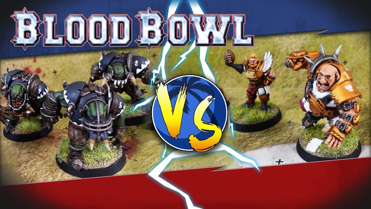 Rapport de bataille BLOOD BOWL saison 2 : Bogenhafen Barons VS Thunder Valley Greenskins en FR